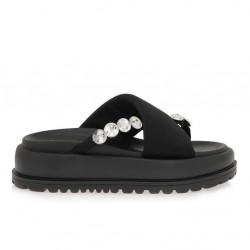 Γυναικεία Flatforms Μαύρα 