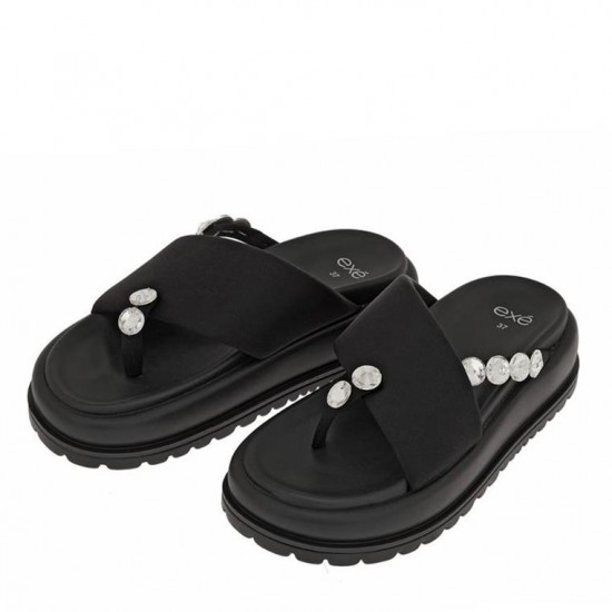 Γυναικεία Flatforms Μαύρα Γυναικεία Flatforms Μαύρα