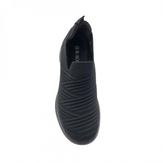 B-Soft 2606 Μαύρα Γυναικεία Πάνινα Παπούτσια B-Soft 2606 Μαύρα Γυναικεία Πάνινα Παπούτσια
