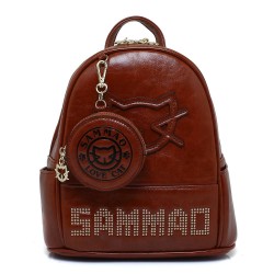 Τσάντα Πλάτης Sammao Καφέ