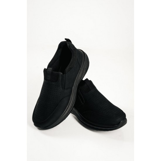 B-Soft μαύρα casual παπούτσια χωρίς κορδόνια B-Soft μαύρα casual παπούτσια χωρίς κορδόνια