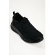 B-Soft μαύρα casual παπούτσια χωρίς κορδόνια B-Soft μαύρα casual παπούτσια χωρίς κορδόνια
